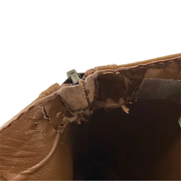 Sole Society Amaretto Belluci Leather So-Carolyn Boots - Picture 8 of 11